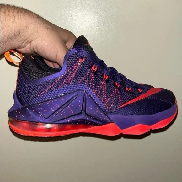 Nike Lebron 12 Low Court Purple - Picture 2 of 9
